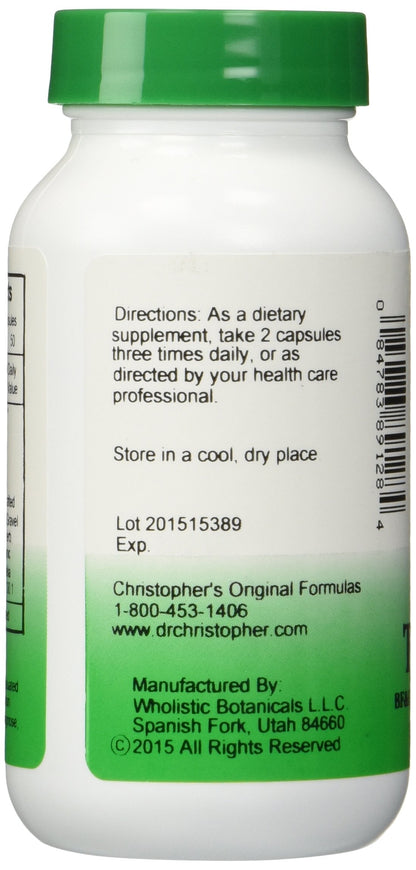 Christopher's Original Formulas Complete Tissue & Bone Formula – 100 VCaps | Herbal Support for Bones & Connective Tissue - Pack of 2 Christopher's Original FormulasBuy Supplements Australia