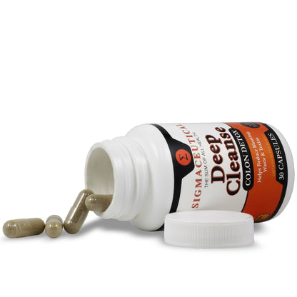 Sigmaceutical 1 Day Colon Cleanse - Detox Cleanse - Bowel Cleanse & Laxative - Bowel Detox SigmaceuticalBuy Supplements Australia