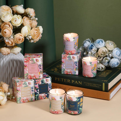 MTLEE 24 Pcs Candles for Home Scented Candle Gifts for Women Bulk 8 Long Lasting Aromatherapy Jar MTLEEBuy Supplements Australia