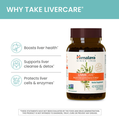 Himalaya LiverCare for Total Liver Support, Cleanse and Detox, Protects Cells & Enzymes HimalayaBuy Supplements Australia
