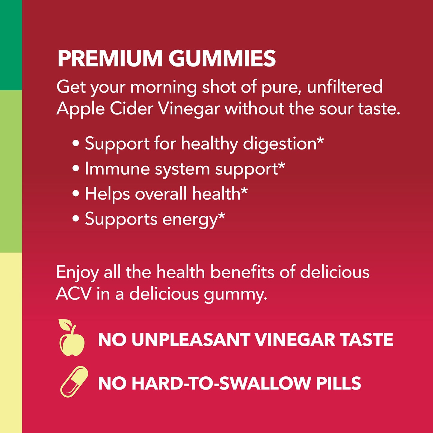 Organic Apple Cider Vinegar Gummies Detox | The Mother Enzyme | ACV Gummy HAVASU NUTRITIONBuy Supplements Australia