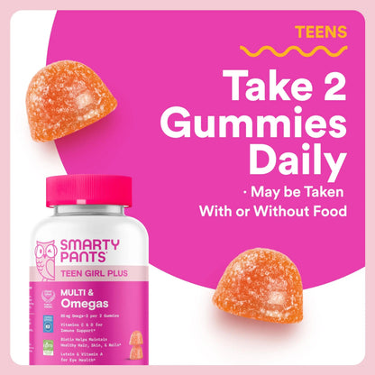 SmartyPants Mother & Daughter Daily Nutrition Bundle: Women’s + Teen Girl Multivitamin Gummies with Omega-3, Biotin, Vitamins D3, B12, A SmartyPantsBuy Supplements Australia