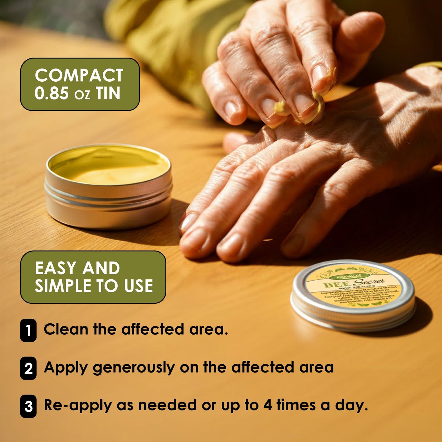 Rawleigh Bee Secret Soothing Balm: 0.85 oz - Pack of 1 RawleighBuy Supplements Australia