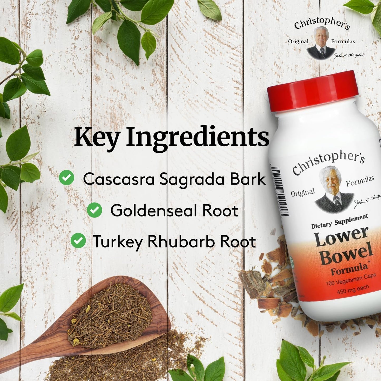 Dr. Christopher's Lower Bowel Cleanse Formula Capsules - Herbal Laxative Colon Dr. Christopher'sBuy Supplements Australia