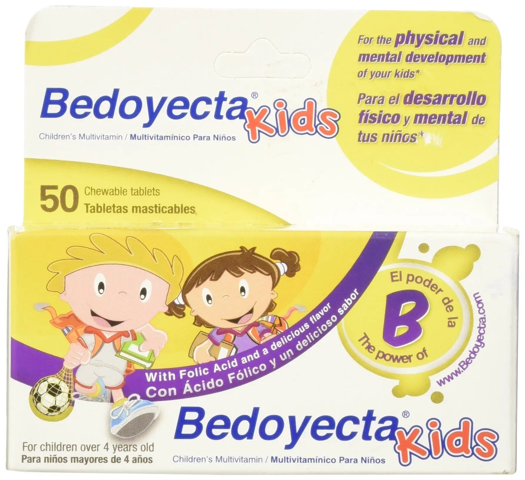 Bedoyecta Children's Chewables, 50 Count BedoyectaBuy Supplements Australia