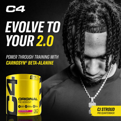 Cellucor C4 Original Pre Workout Powder Watermelon Sugar Free Preworkout Energy CellucorBuy Supplements Australia