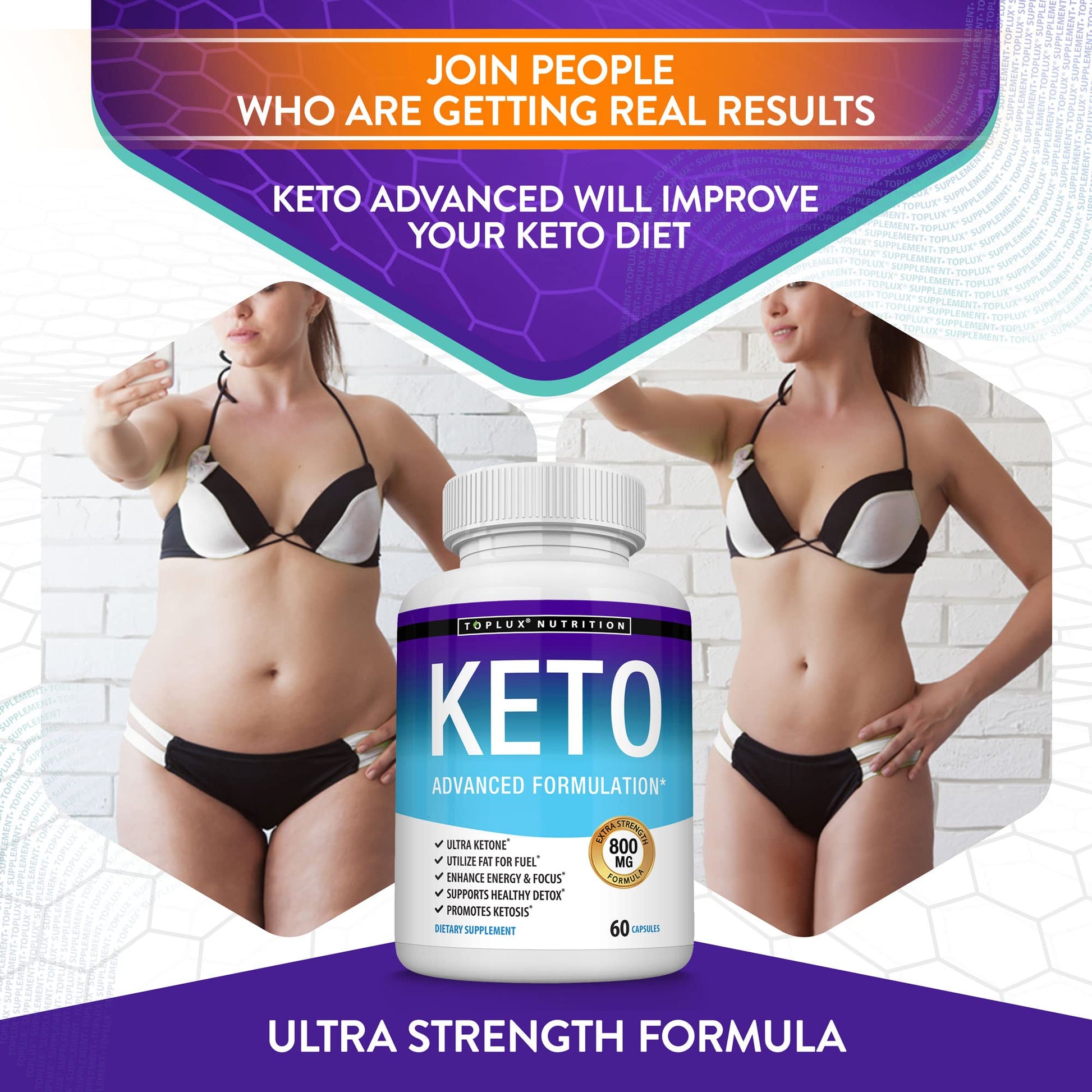 Toplux Keto Pills Ketosis Diet - Natural Ketosis Using Ketone & Ketogenic Diet, Support TopluxBuy Supplements Australia