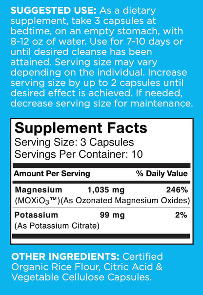 nbpure Mag O7 Oxygen Digestive System and Colon Cleanse and Detox Capsules nbpureBuy Supplements Australia