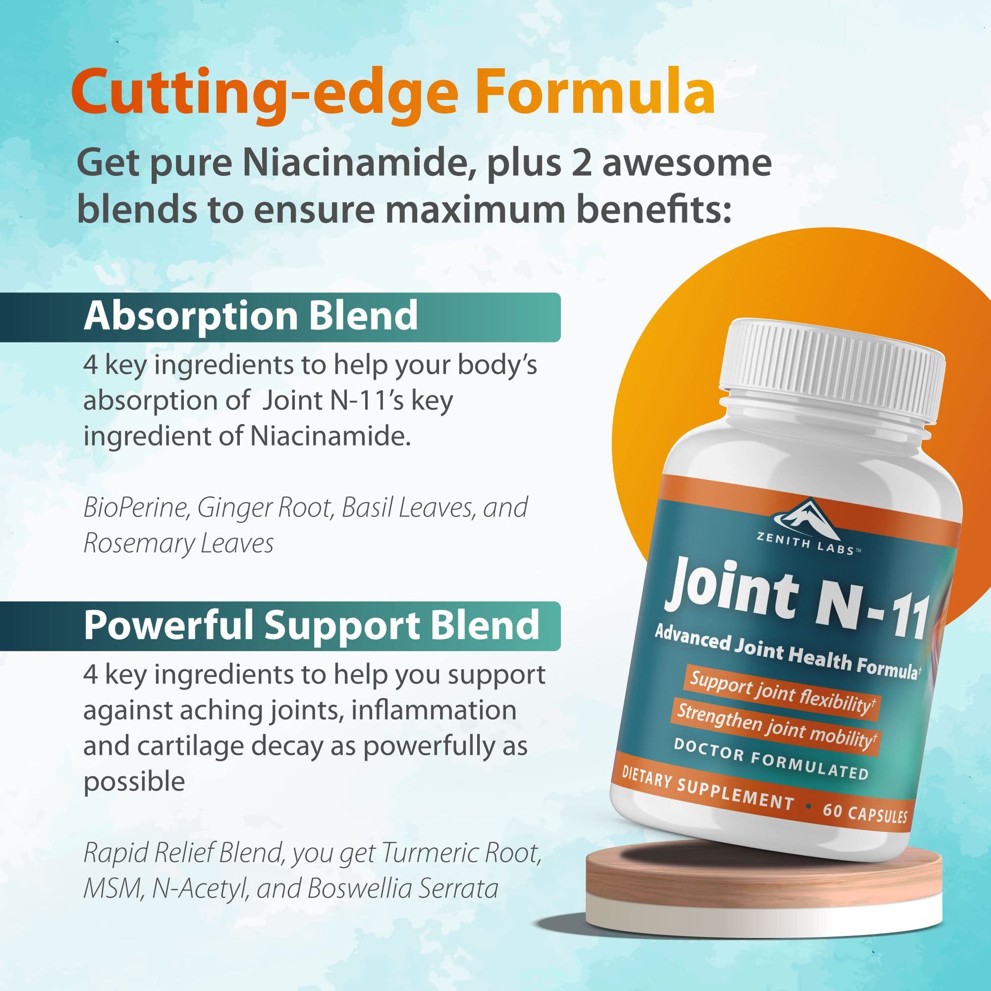 Zenith Labs Joint N-11 Joint Health Supplement Zenith LabsBuy Supplements Australia