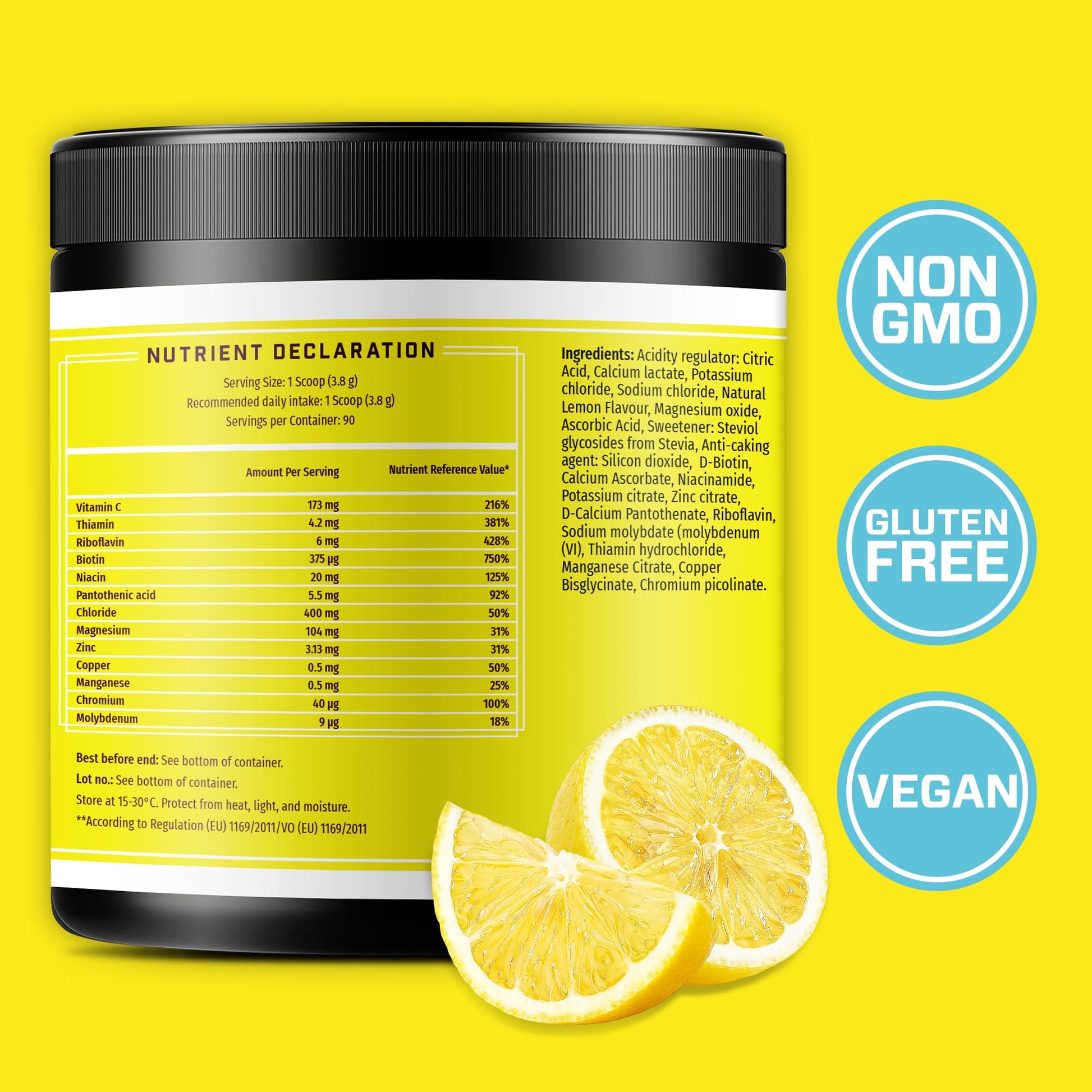 Key Nutrients Electrolytes Hydration Powder - Refreshing Lemonade Drink Mix KEY NUTRIENTSBuy Supplements Australia