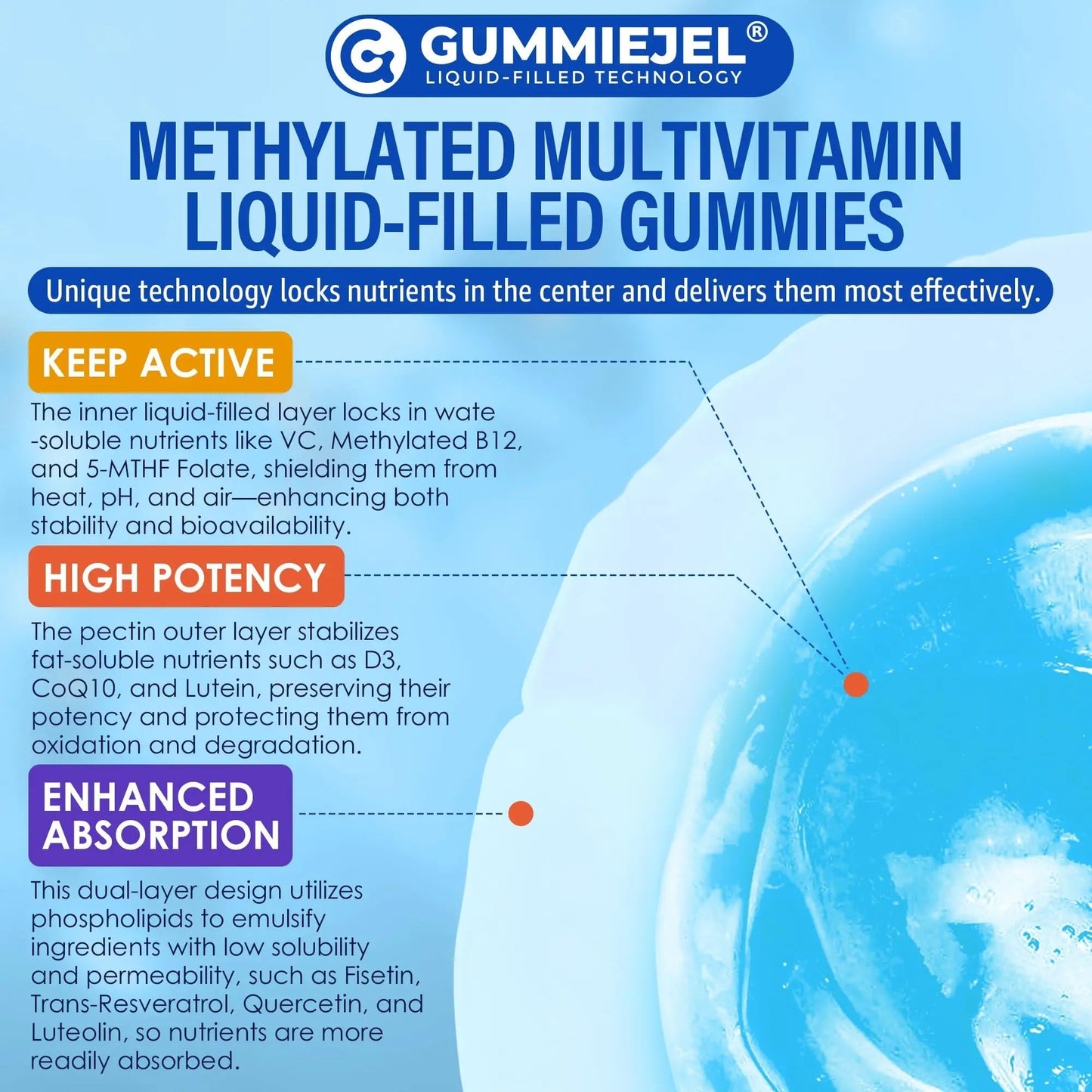 Methylated Multivitamin for Men & Women Gummies + Greens & Mushroom Blend, Methylfolate & B12, TMG, Choline LILICAREBuy Supplements Australia