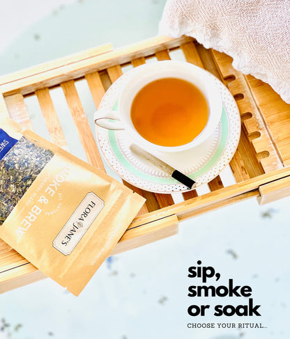 Smoke & Brew - Sweet Dreams Blend for Relaxation and Sleep - Caffiene Free Tea and Smoke Blend Flora Jane'sBuy Supplements Australia