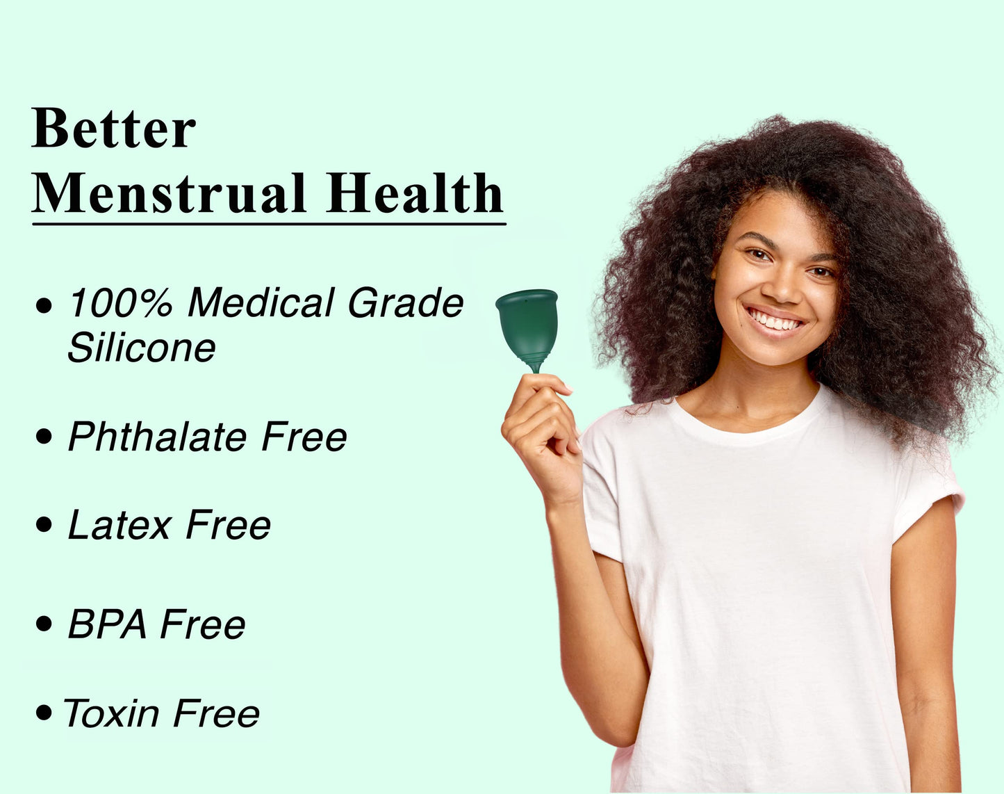 SHORDY Reusable Menstrual Cup (Small & Large) Set of 2 with Box, 100% Soft Silicone, Copa Menstruelle SHORDYBuy Supplements Australia