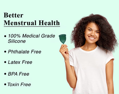 SHORDY Reusable Menstrual Cup (Small & Large) Set of 2 with Box, 100% Soft Silicone, Copa Menstruelle SHORDYBuy Supplements Australia