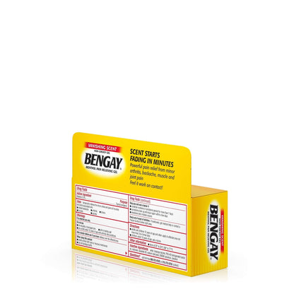 Vanishing Scent Bengay Relief Gel, Non-Greasy Topical Reliever with Cooling Menthol, 2 oz BengayBuy Supplements Australia