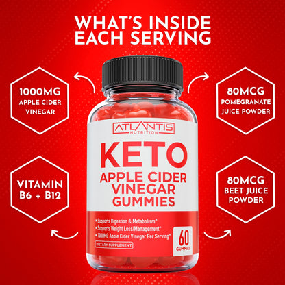 Keto ACV Gummies for Weight Loss - Apple Cider Vinegar Keto ACV Gummies Formulated Atlantis NutritionBuy Supplements Australia