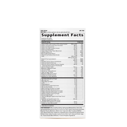 GNC Women's Multivitamin 50 Plus |Supports Bone, Eye, Memory, Brain and Skin Health GNCBuy Supplements Australia