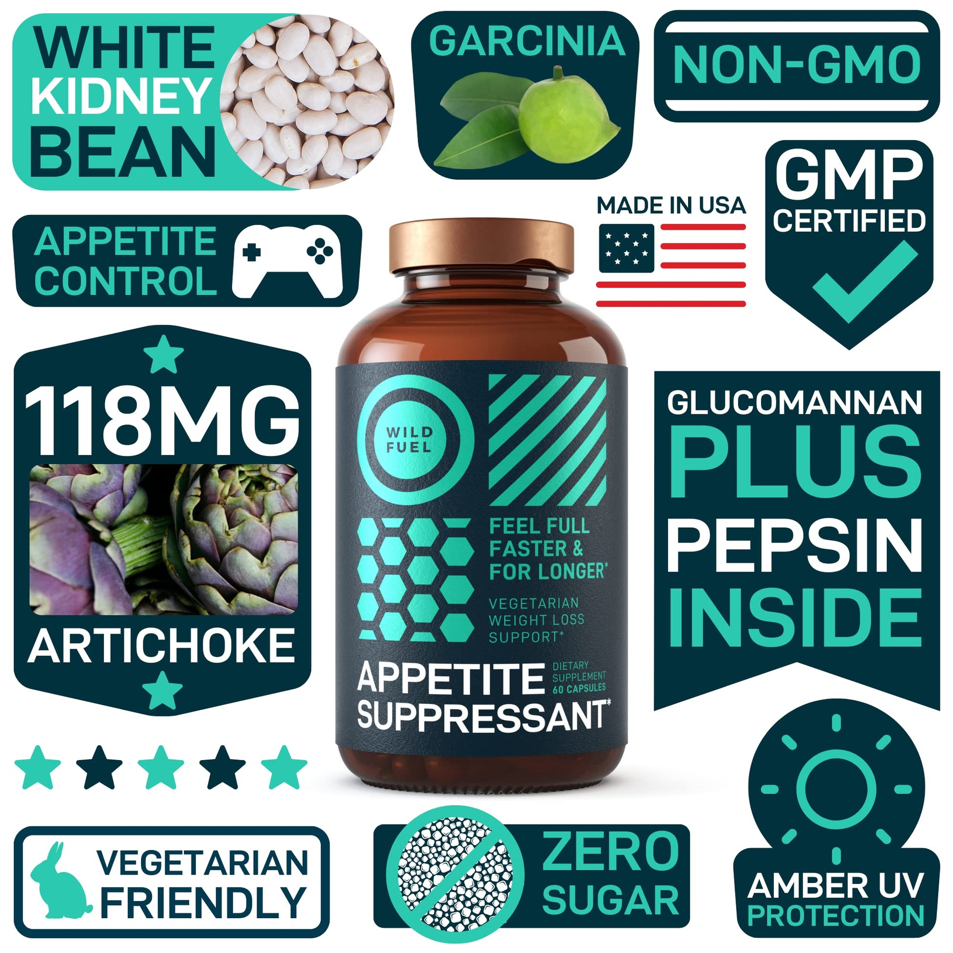 Appetite Suppressant for Weight Loss, Hunger Suppressant - Diet Pills That Work Fast WILD FUELBuy Supplements Australia