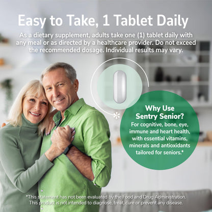 21st Century Sentry Senior Tablets, 265 Count 21st CenturyBuy Supplements Australia