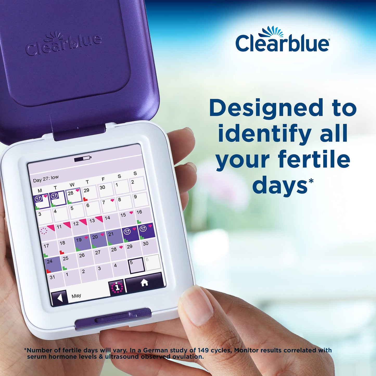 Clearblue Fertility Monitor, Touch Screen, 1 Count ClearblueBuy Supplements Australia