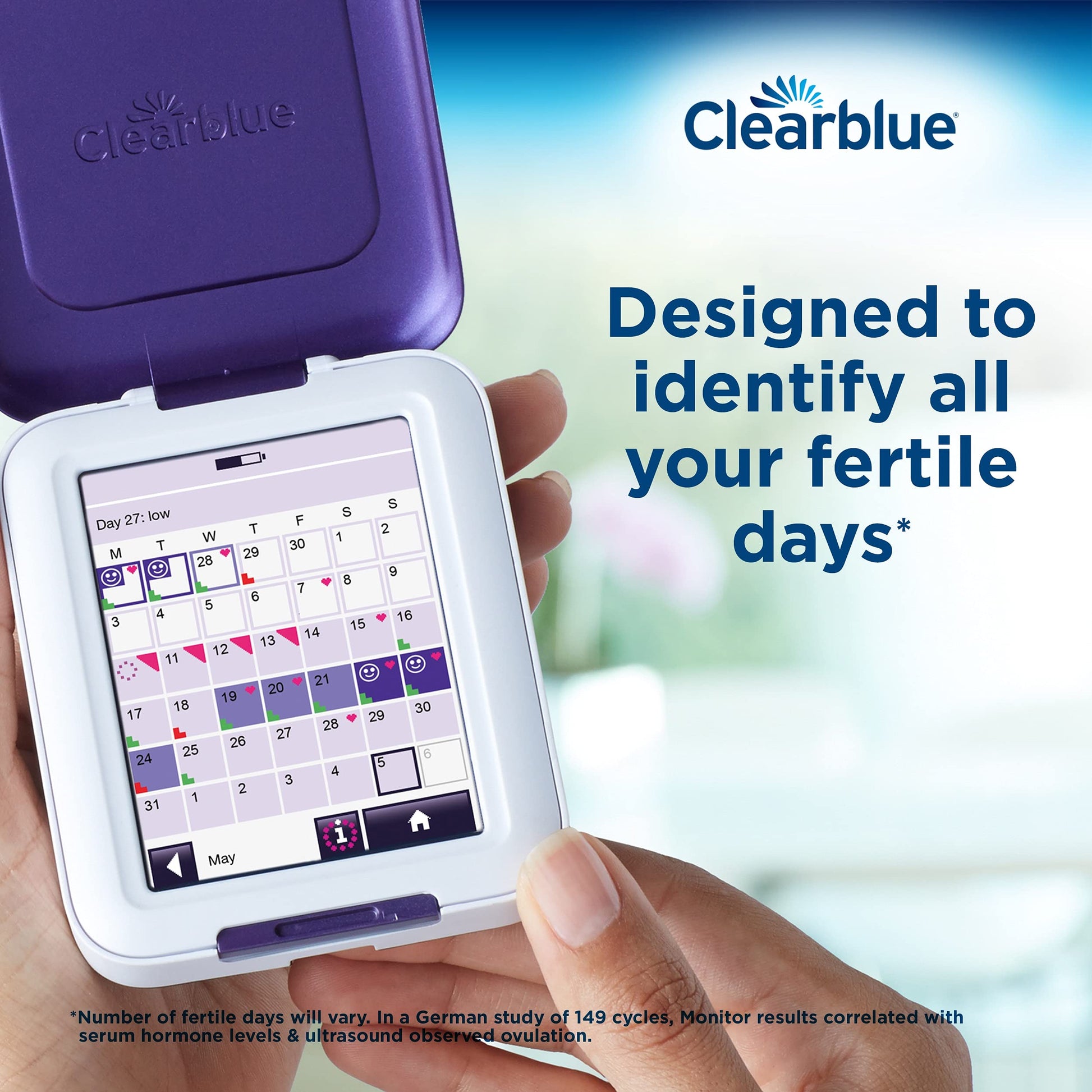Clearblue Fertility Monitor, Touch Screen, 1 Count ClearblueBuy Supplements Australia