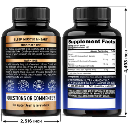 NUTRAHARMONY Multivitamins for Men & Magnesium Glycinate Capsules NUTRAHARMONYBuy Supplements Australia