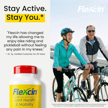 Flexcin Extra Strength Joint Formula with CM8 (Cetyl Myristoleate) - Joint Supplements for Men and Women with Glucosamine, MSM, Collagen Type II - 120 Capsules FlexcinBuy Supplements Australia
