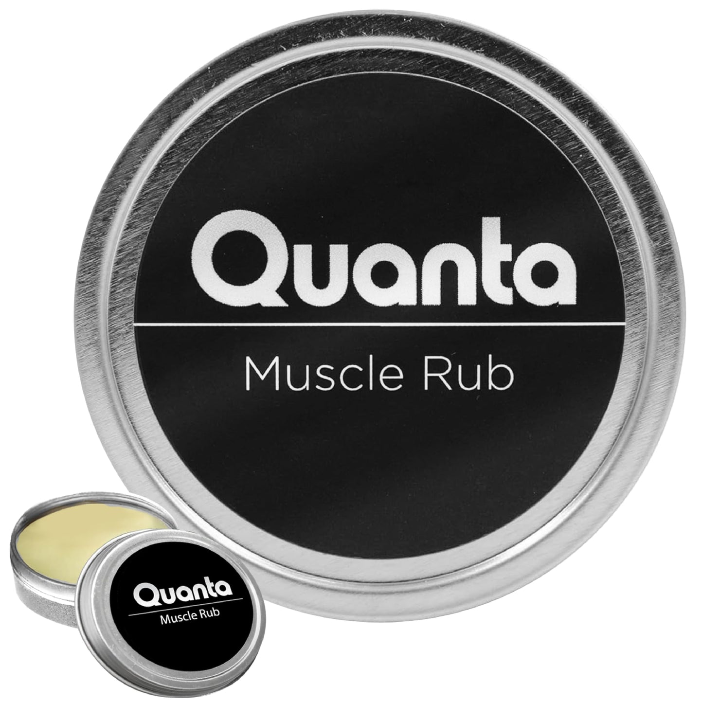 Quanta Muscle Rub - Coconut Oil, Vitamin E, Arnica, Ginger Root, Turmeric & Lavender – 1 oz QuantaBuy Supplements Australia