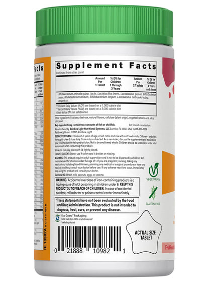Rainbow Light Kids One Multivitamin Tablets, Provides Healthy Growth and Immune Support, with Vitamin C, Zinc, & B Complex Rainbow LightBuy Supplements Australia
