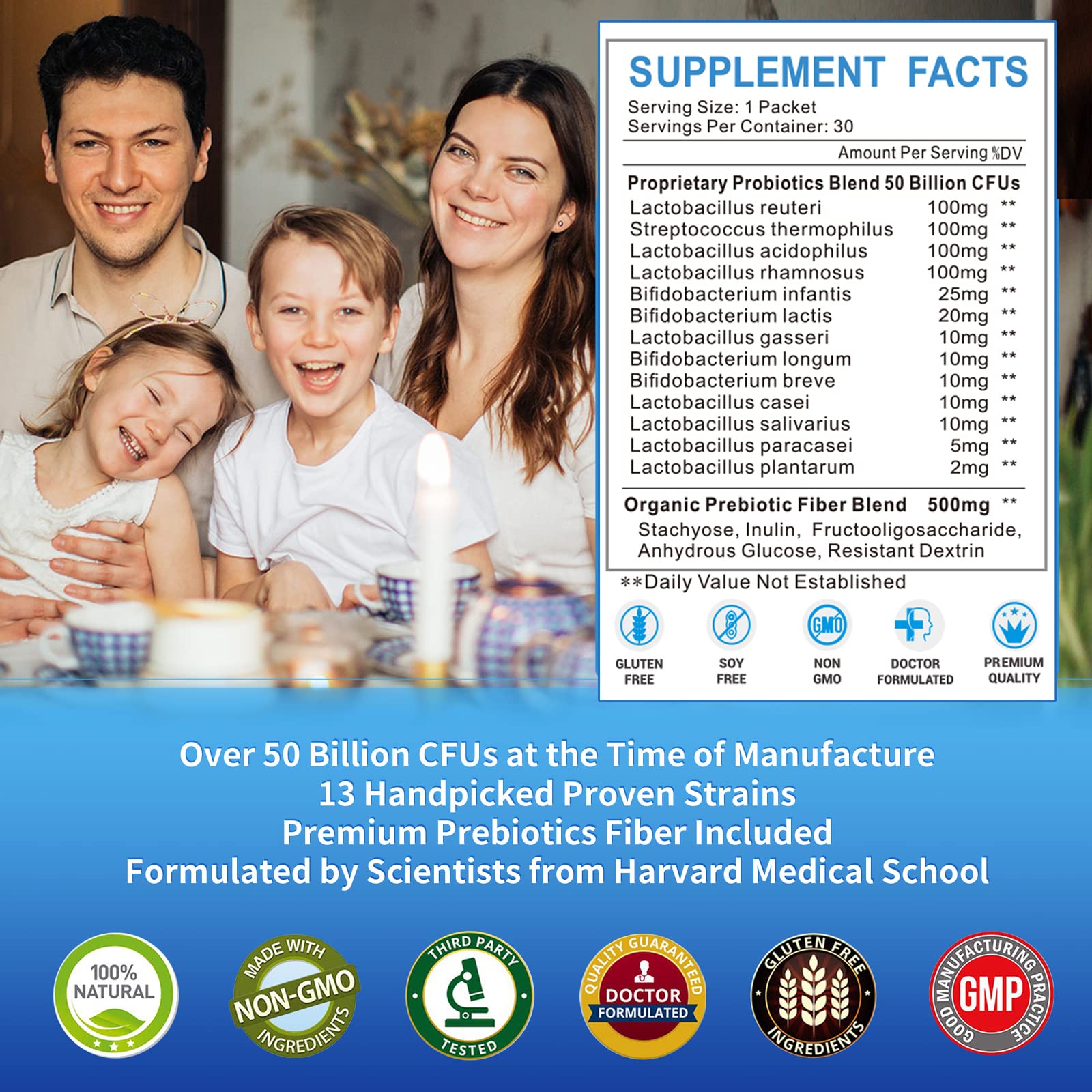 ZEBORA Probiotics for Women, Men and Kids, Prebiotics and Probiotics Powder ZEBORABuy Supplements Australia