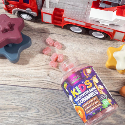 Multivitamin for Kids - Complete Daily Children's Multi Vitamin Gummies with Vitamin D, B Vitamins, Zinc & More - Energy, Memory Focus Nature's NutritionBuy Supplements Australia