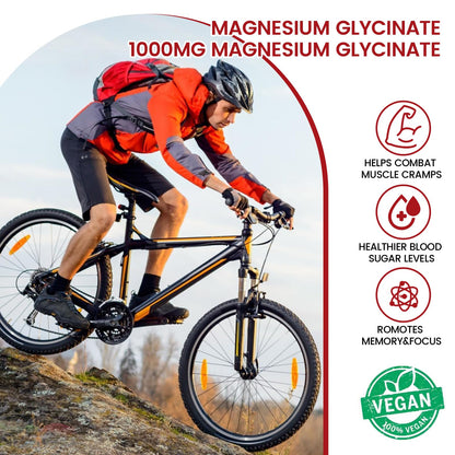 Magnesium Glycinate Gummies 1000mg, Sugar Free Magnesium Potassium Supplements Chewable for Adults with L-Threonate for Sleep, Body Support and Relaxation,90 Strawberry Gummies maxmedixBuy Supplements Australia