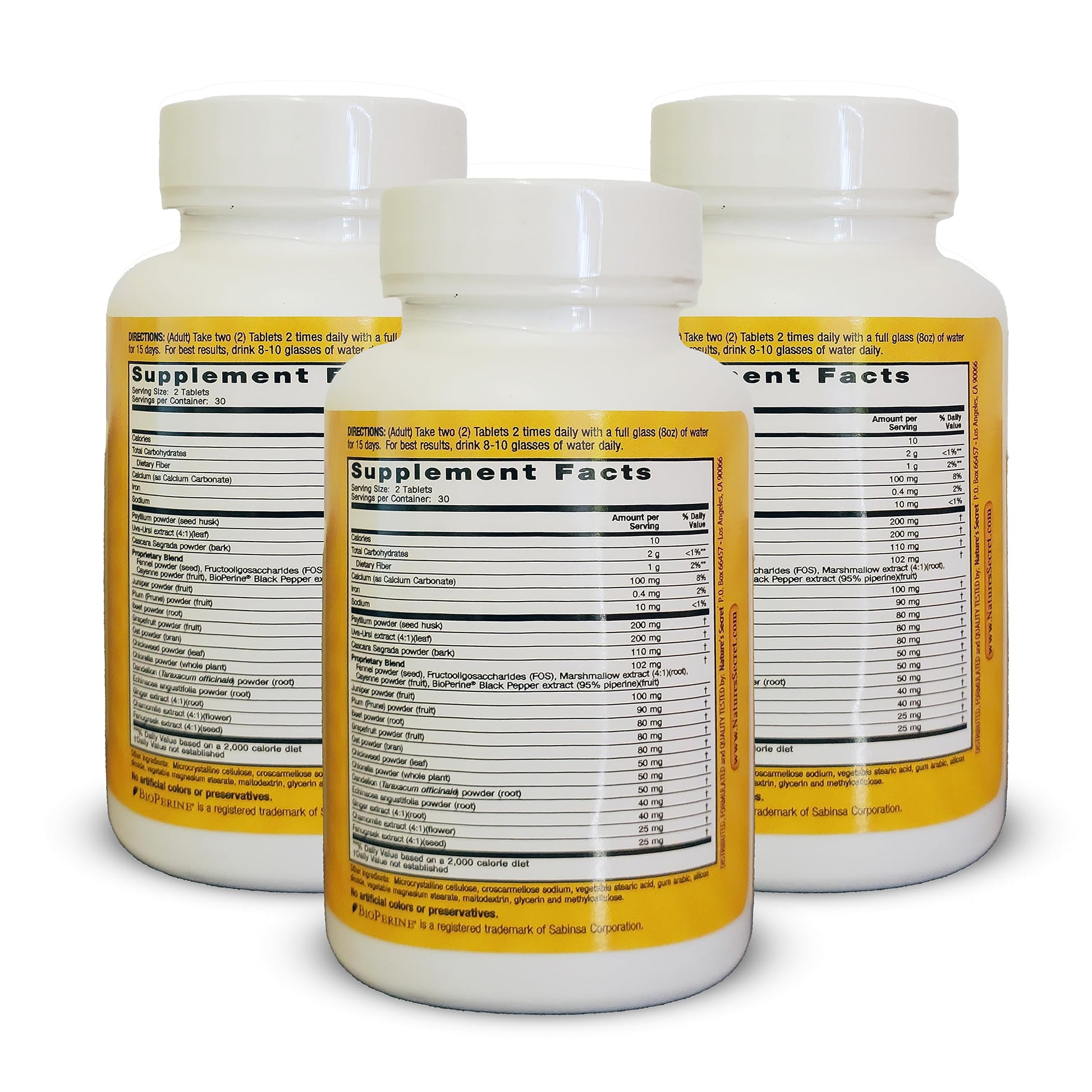 Nature's Secret 15-Day Weight Loss Support Cleanse & Flush (Pack of 3) Nature's SecretBuy Supplements Australia