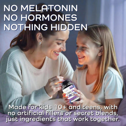 I Can Grow NightTime Kids Vitamins Multivitamin Sleep Aid | Magnesium for Kids with Magnesium Bisglycinate | Natural Calm & Recovery | FaweloBuy Supplements Australia