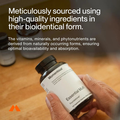 Momentous Essential Multivitamin for Women & Men - Complete Vitamin & Mineral Complex for Athletes & Wellness Enthusiasts - GMO- & Gluten-Free MomentousBuy Supplements Australia