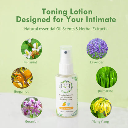 HH Herb&Health Feminine Deodorant Spray - Natural Essential Oil Intimate Soothing Mist - Floral HH Herb & HealthBuy Supplements Australia