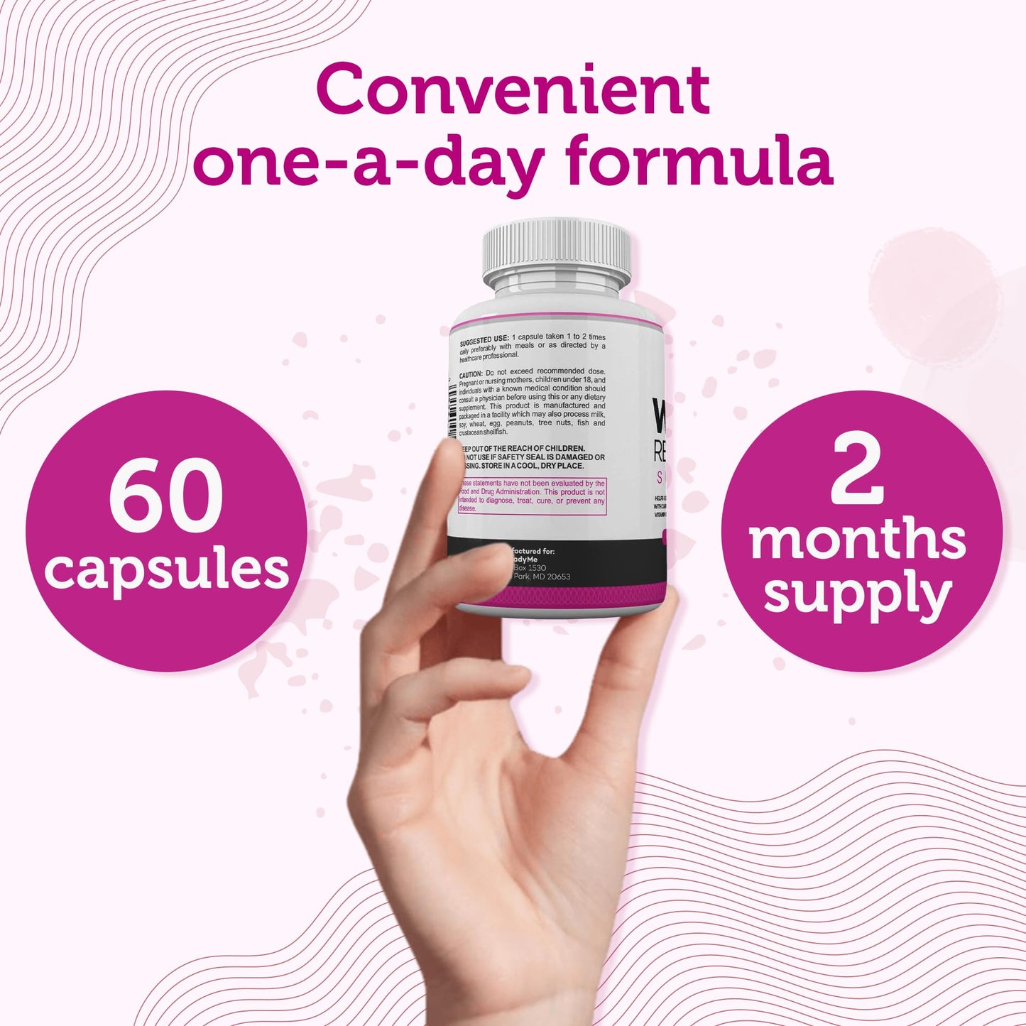 Water Retention Pills for Women Bloating Relief with Vitamin B6, Dandelion & Green Tea Natural LADYME WOMEN'S HEALTHBuy Supplements Australia