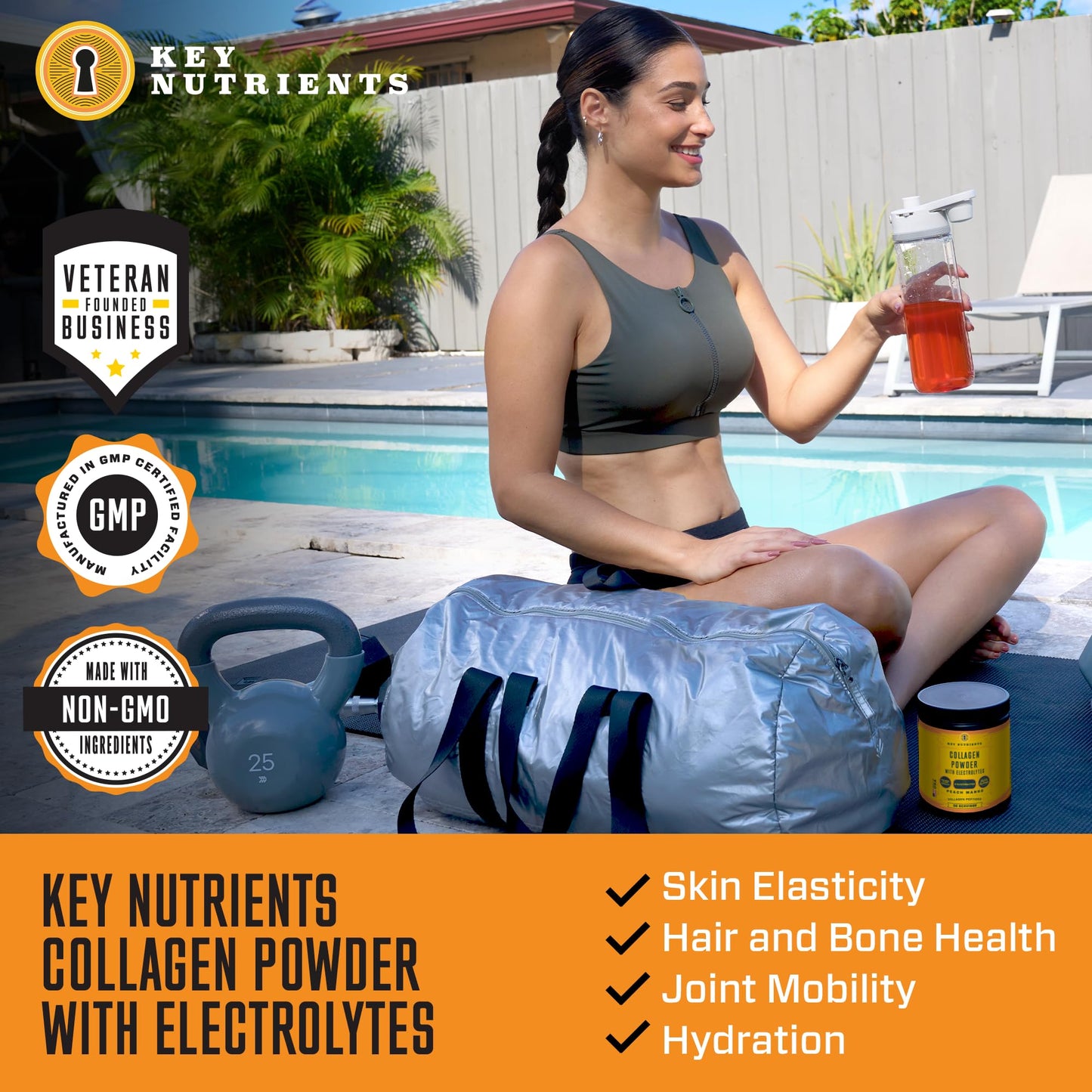 Collagen Peptides with Electrolytes Powder, Collagen Powder, Collagen Peptides Powder KEY NUTRIENTSBuy Supplements Australia