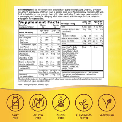 Nature’s Way Alive! Kids Zero Sugar Gummy Multivitamins, for Kids Ages 2+, Supports Bone, Eye & Immune Health Nature's WayBuy Supplements Australia