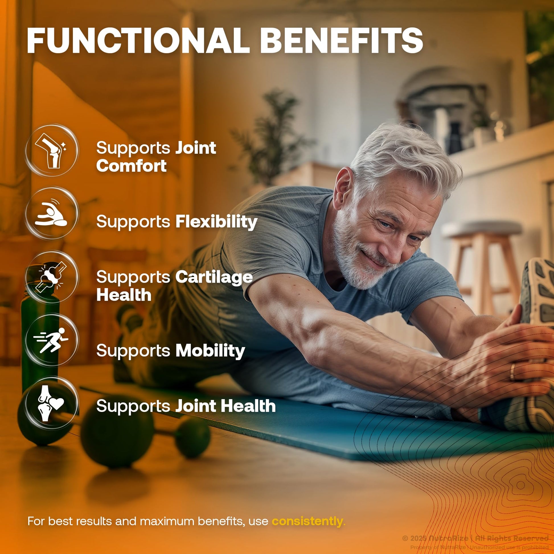 ProFlexen Capsules, ProFlexen Advanced Joint Support Formula, ProFlexen Collagen Support Pills, All Natural Supplement for Healthy and Flexible Joints, Official Pro Flexen Joint Reviews (60 Capsules) NutraRizeBuy Supplements Australia