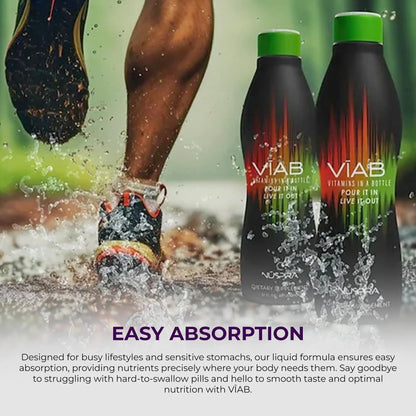 NüSpira - VĪAB Liquid Multi-Vitamin - Effortless Wellness for The Whole Family - Potent Blend of Vitamins & Minerals - Smooth Taste - 30oz NuSpiraBuy Supplements Australia