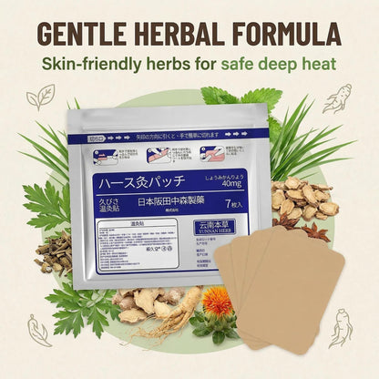 BUPRL Herbal Heat Patches 14 Count, 8 Hours Deep Warm Relief for Muscles & Joints, Stretchy Breathable, Residue-Free, Family Use-B01 BUPRLBuy Supplements Australia