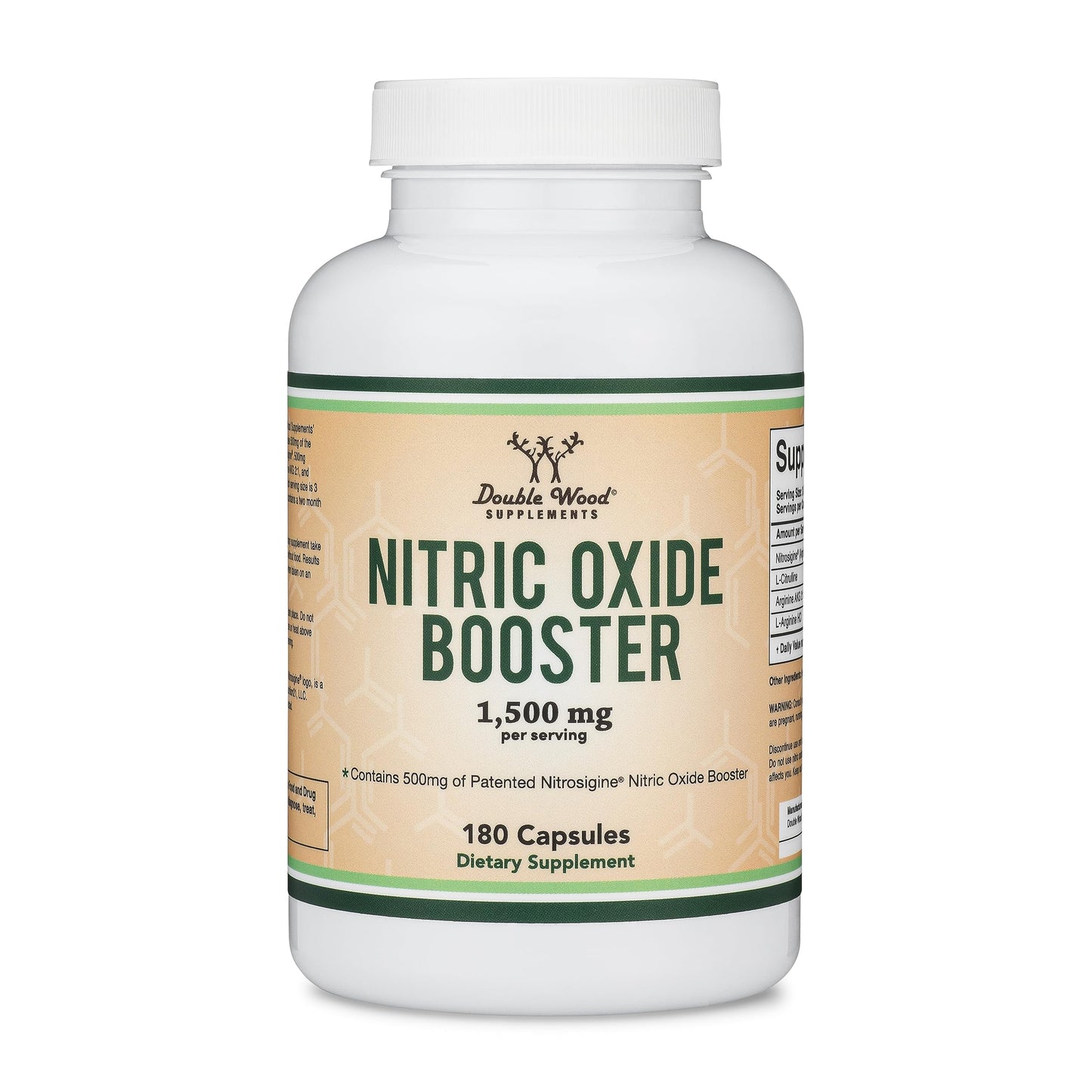 Nitric Oxide Supplement (Stim Free Pre Workout) - Nitric Oxide Booster with Nitrosigine Double Wood SupplementsBuy Supplements Australia