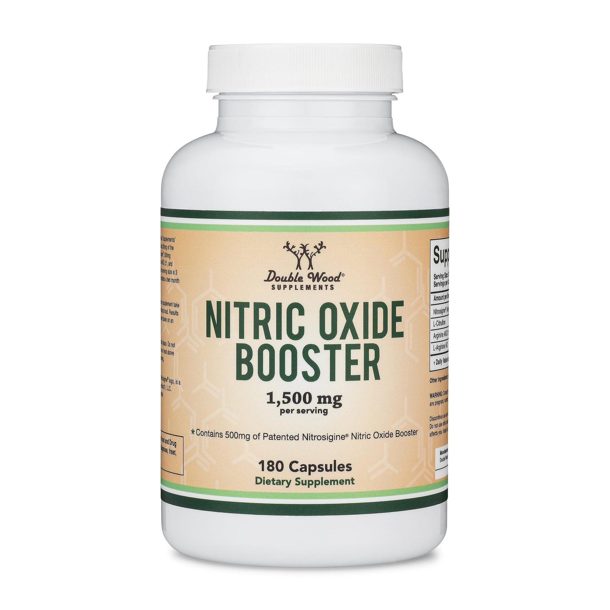 Nitric Oxide Supplement (Stim Free Pre Workout) - Nitric Oxide Booster with Nitrosigine Double Wood SupplementsBuy Supplements Australia