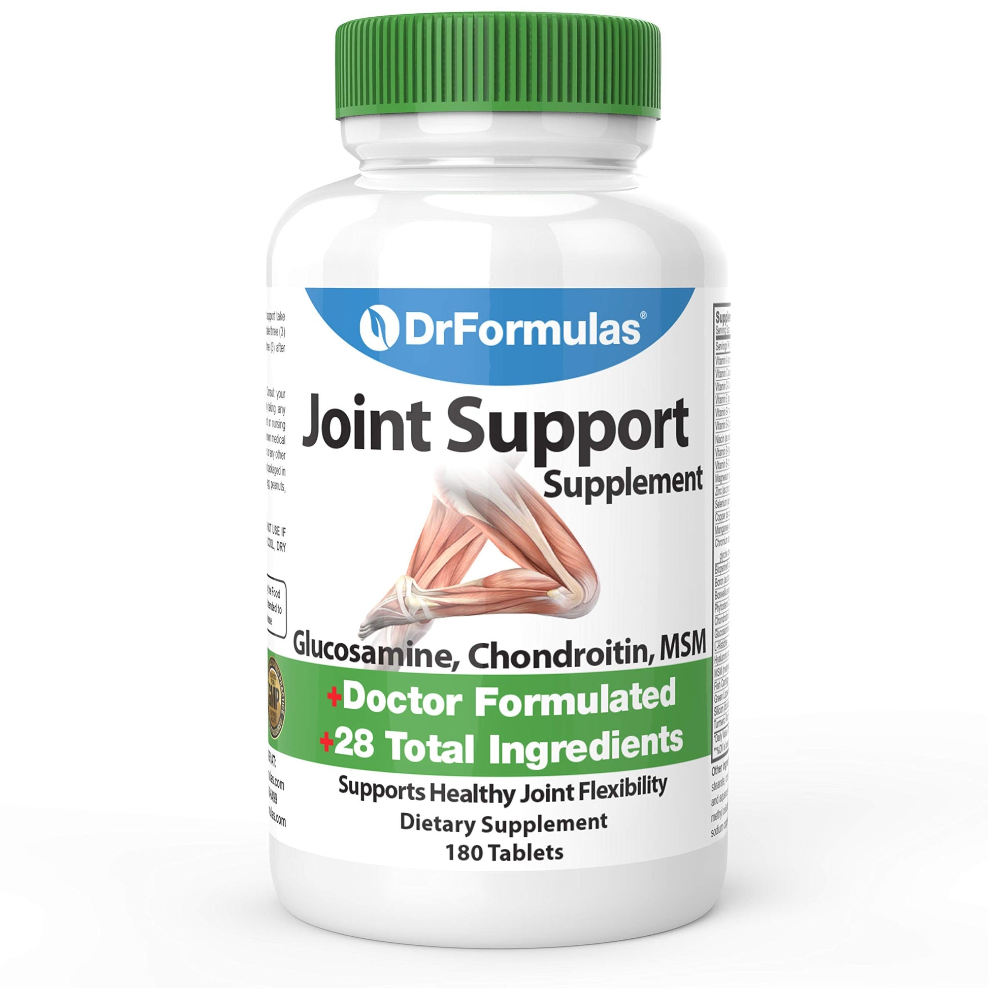 DrFormulas Joint Support Supplements for Men & Women | Glucosamine Chondroitin Msm, (Mendamine) 60 Day Supply DrFormulasBuy Supplements Australia