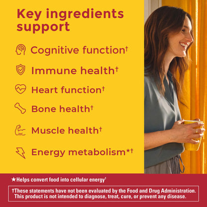Nature Made Advanced Multivitamin Gummies for Adults, Women's and Men's Multivitamin Gummies with Magnesium Citrate Nature MadeBuy Supplements Australia