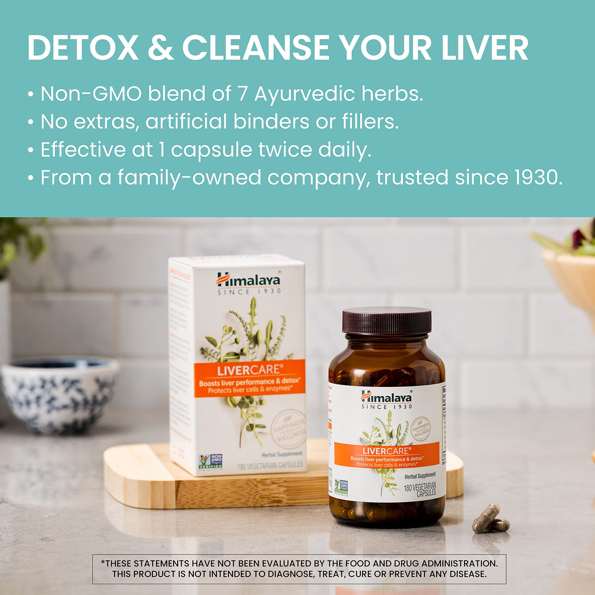 Himalaya LiverCare for Total Liver Support, Cleanse and Detox, Protects Cells & Enzymes HimalayaBuy Supplements Australia