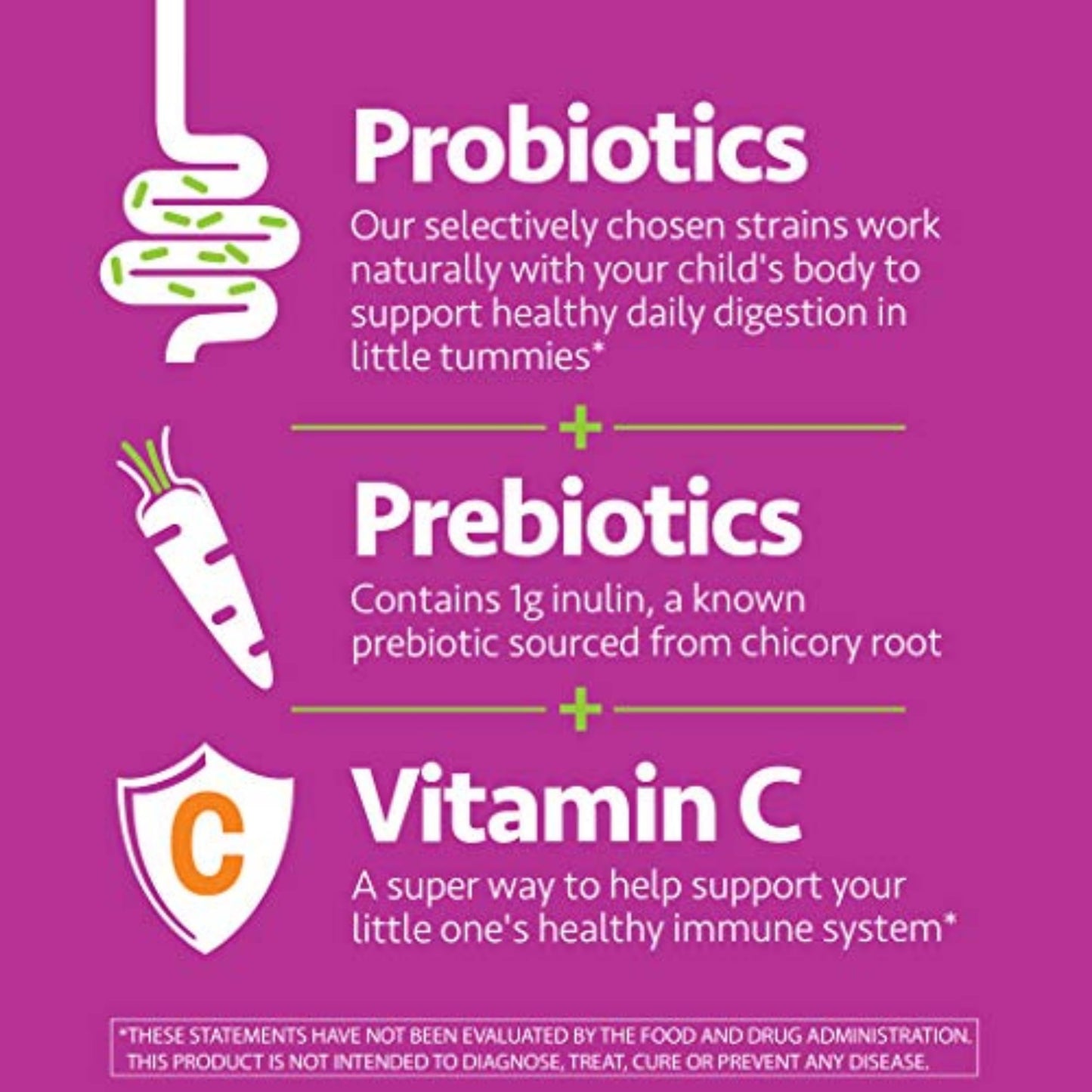 up4 Kids Probiotic Gummies, Digestive and Immune Support with Prebiotics and Vitamin C, Gelatin Free, Gluten Free and Non-GMO, For Ages 3+, 30 count up4Buy Supplements Australia