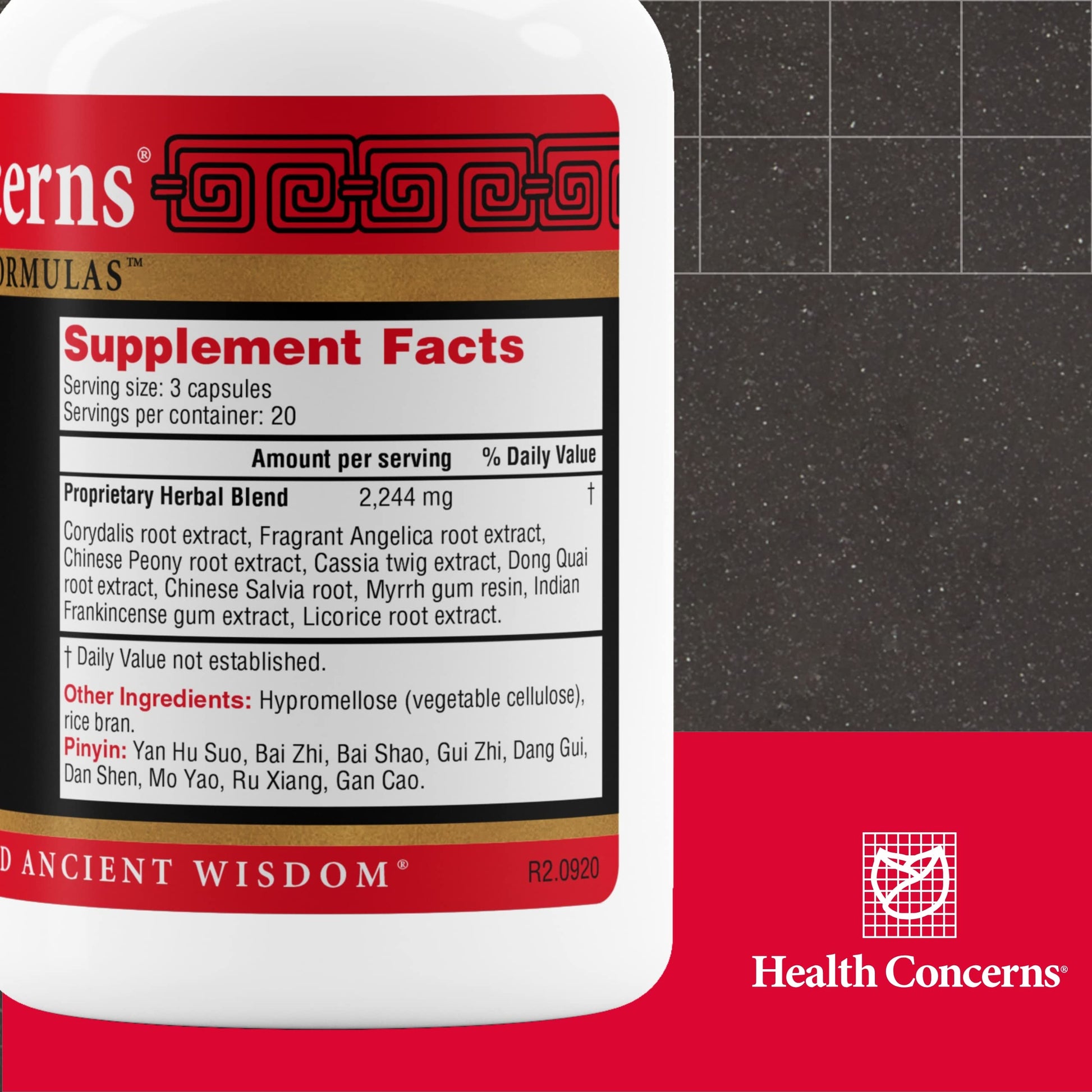 Health Concerns Channel Flow – Muscle Relaxation & Pain Support Supplement for Men & Women – Corydalis Root Extract – Chinese Herbal Formula for Headaches, Joint & Menstrual Discomfort – 60 Capsules Health ConcernsBuy Supplements Australia